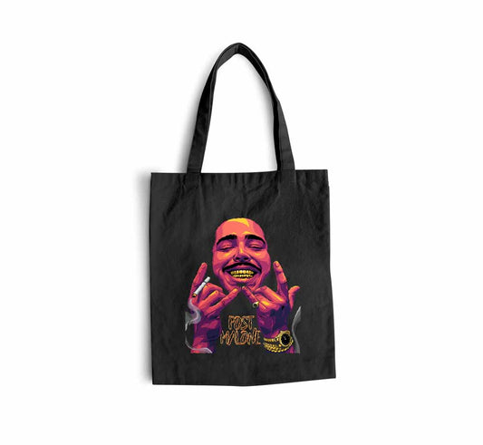 Post Malone Graffiti Art Tote Bag