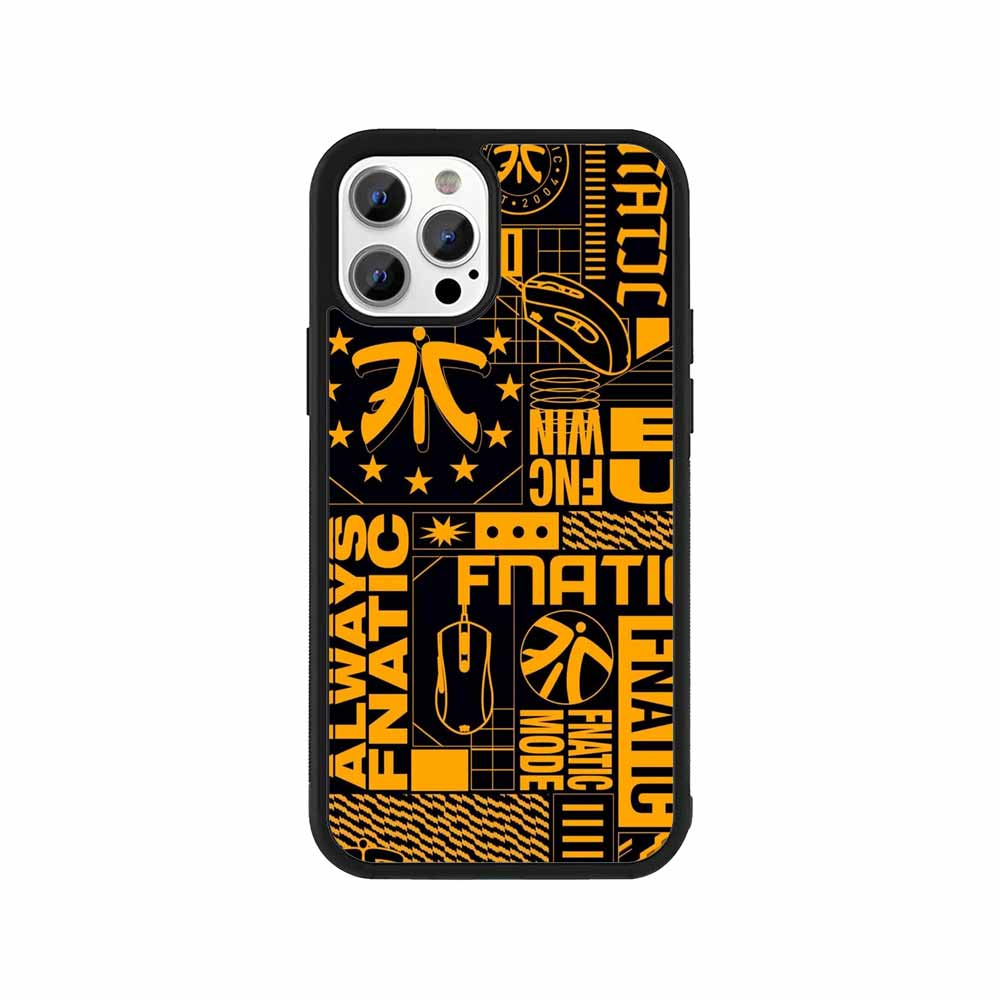 Always Fnatic – Black & Yellow Gamer Phone Case