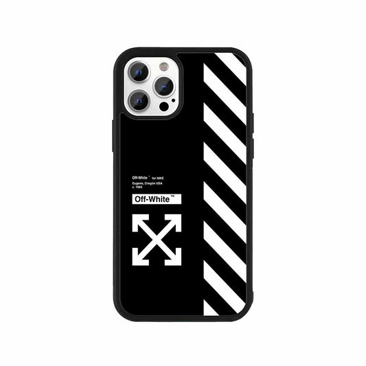 Off-White Black Stripes Phone Case