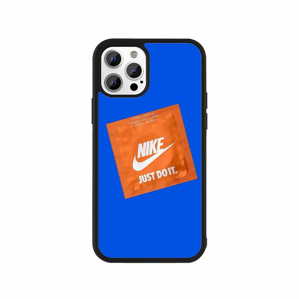 Just Do It Wrapper – Cheeky Blue Phone Case