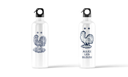 "Allez Les Bleus" France Football Heritage Water Bottle