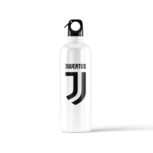 Juventus FC sublimation water bottle – 500ml, featuring Juventus logo and Paulo Dybala tribute design by Stick-On