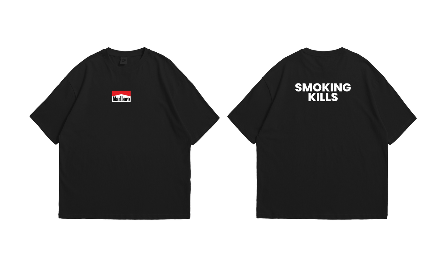 Smoking Kills Marlboro Tee – Streetwear Edition