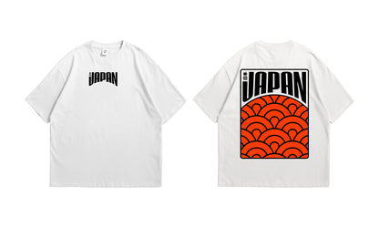 "Japan Seigaiha Wave" Graphic T-Shirt