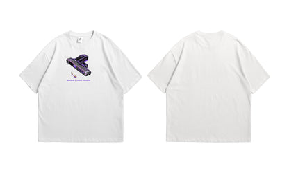 "Chose Violence" Pixel Gun Graphic T-Shirt