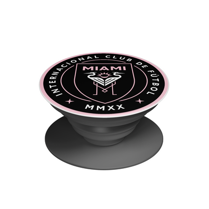 Inter Miami CF Pop Socket – Black & Pink Edition