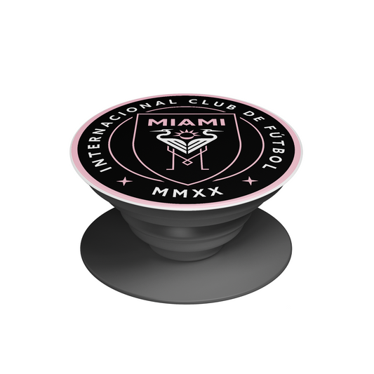Inter Miami CF Pop Socket – Black & Pink Edition