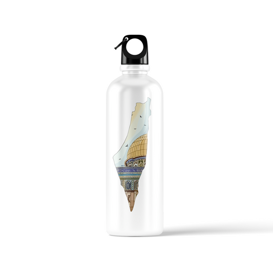 Palestine Sublimation Water Bottle – Stand With Palestine Design – 500ml