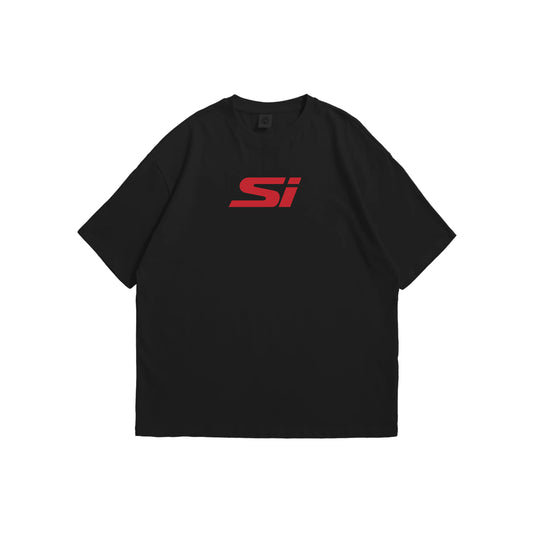 Honda Civic Si "Super Flyy" Oversized T-Shirt - Black