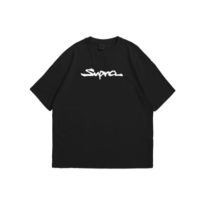 Toyota Supra MK4 "Chase Greatness" Oversized T-Shirt - Black