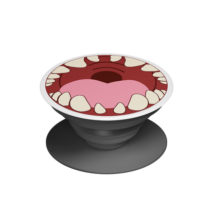 Mouth Cartoon Pop Socket – Phone Grip & Stand