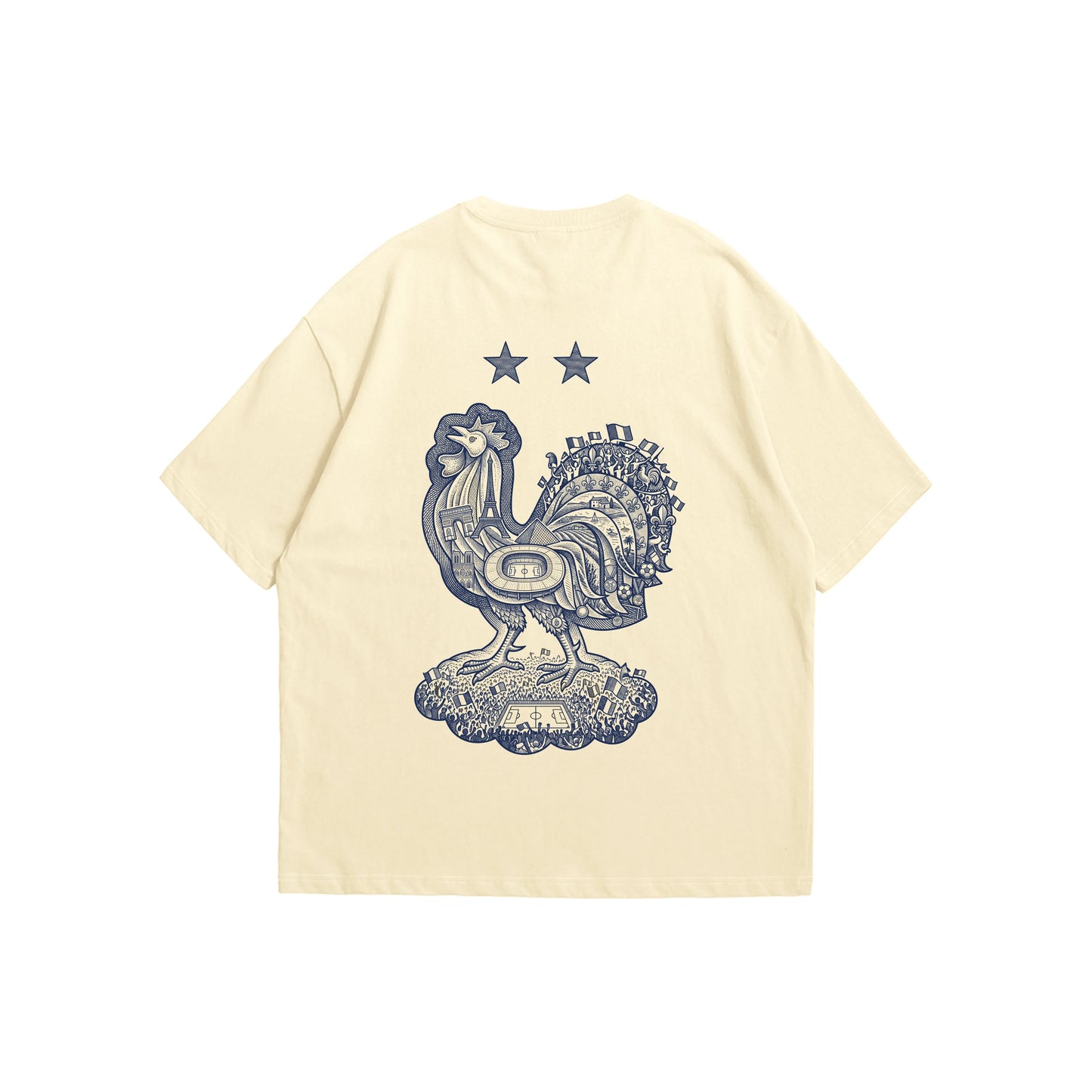 "Allez Les Bleus" Heritage Graphic T-Shirt