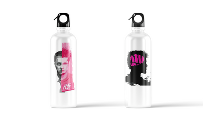 Fight Club Inspired Sublimation Water Bottle – 500ml