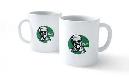 THC Colonel Parody Mug – Funny Cannabis Coffee Cup