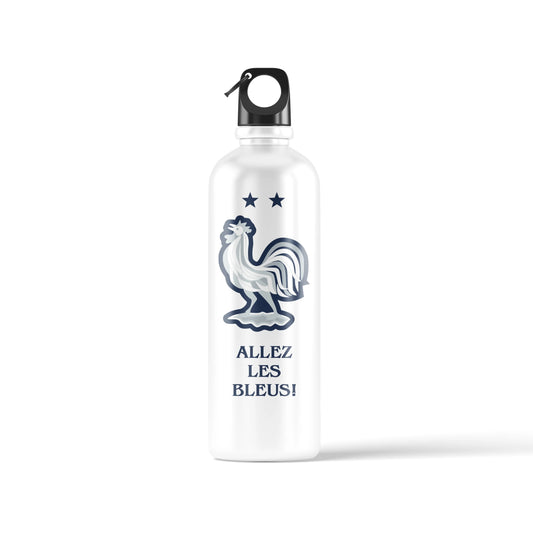 "Allez Les Bleus" France Football Heritage Water Bottle