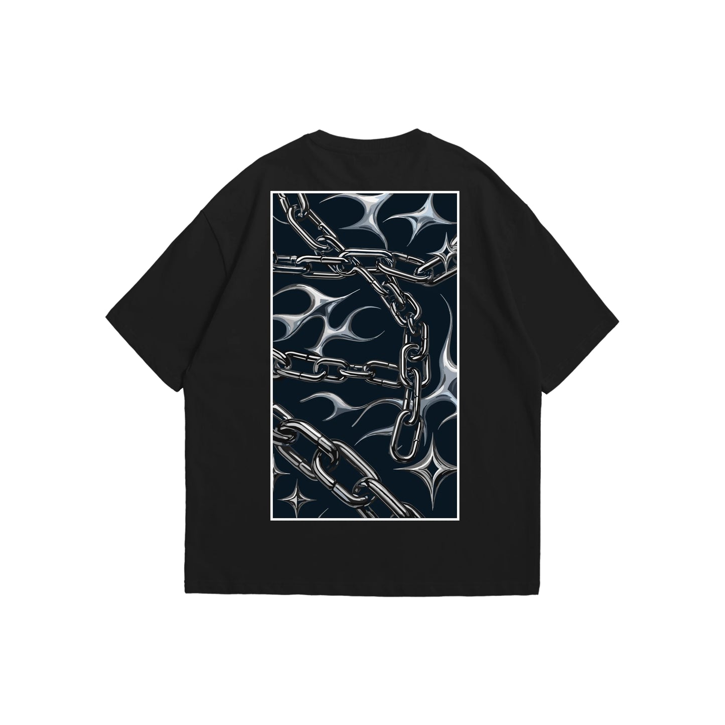 "Supreme Chainlink" Graphic T-Shirt