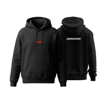 F1 × Bridgestone Hoodie – Black Edition