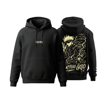 Satoru Gojo Hoodie – Jujutsu Kaisen Glow Edition