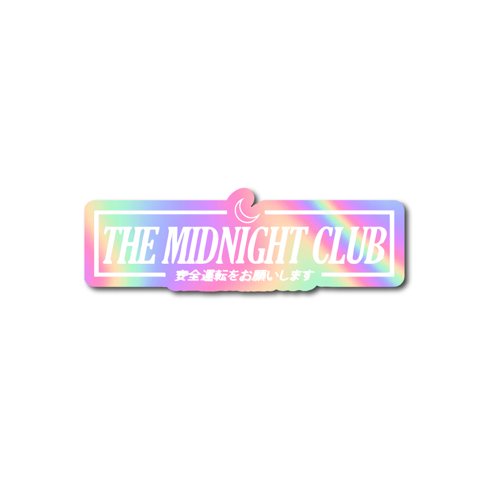 THE MIDNIGHT CLUB Sticker