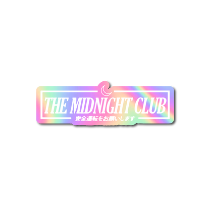 THE MIDNIGHT CLUB Sticker