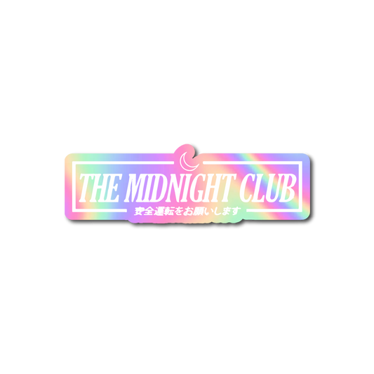 THE MIDNIGHT CLUB Sticker