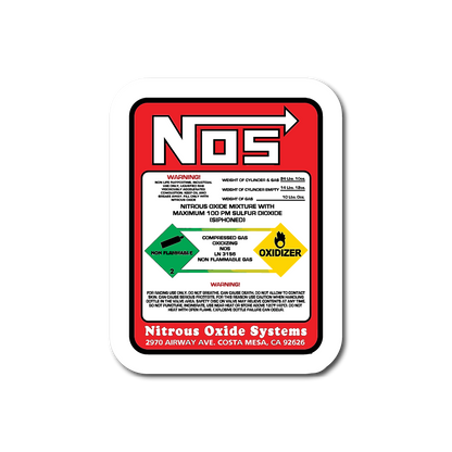 NOS (Label) Sticker