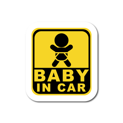 BABY IN CAR Sticker