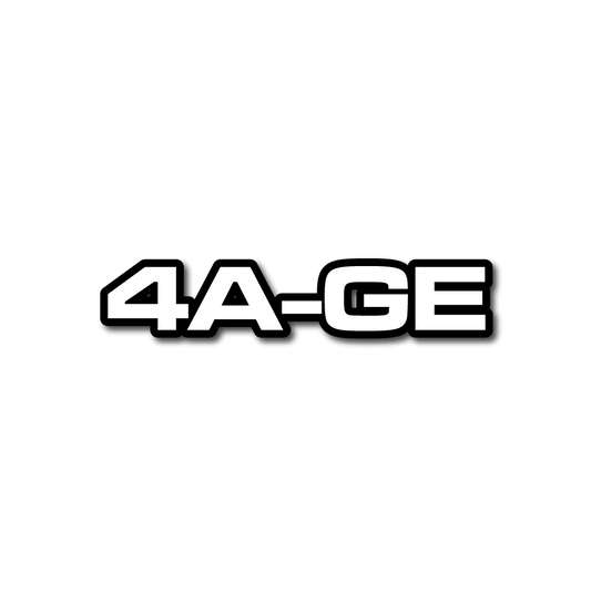 4A-GE Sticker