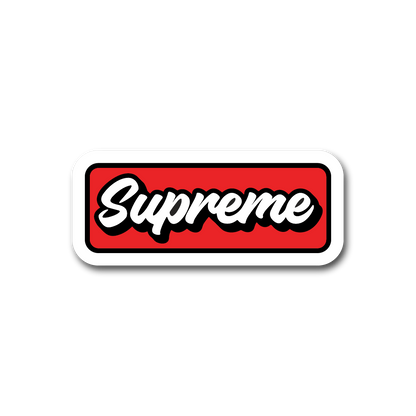 Supreme (Red Box Logo) Sticker