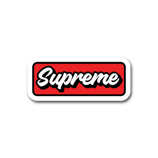 Supreme (Red Box Logo) Sticker