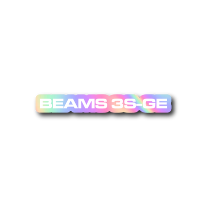 BEAMS 3S-GE Sticker