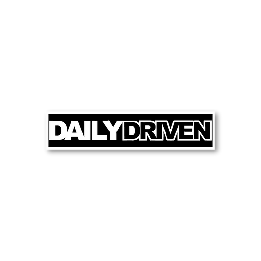 Daily Driven Sticker