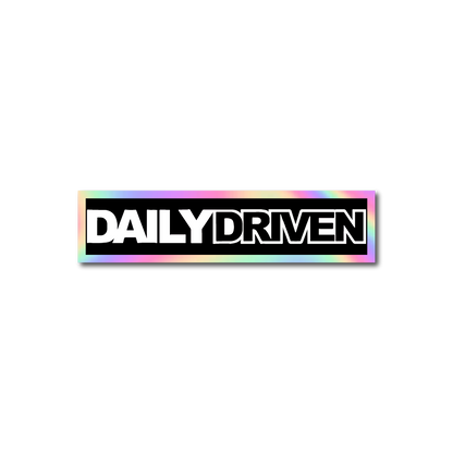 Daily Driven Sticker