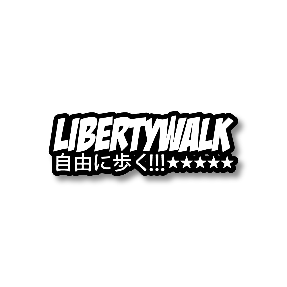 Buy Liberty Walk Sticker Online in Bangladesh | Stick-On – Stick-On Limited