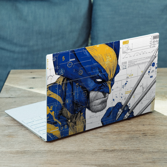 Wolverine X-Men MacBook Case – Blue & Yellow