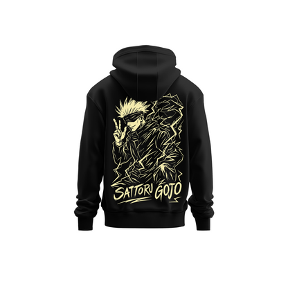 Satoru Gojo Hoodie – Jujutsu Kaisen Glow Edition