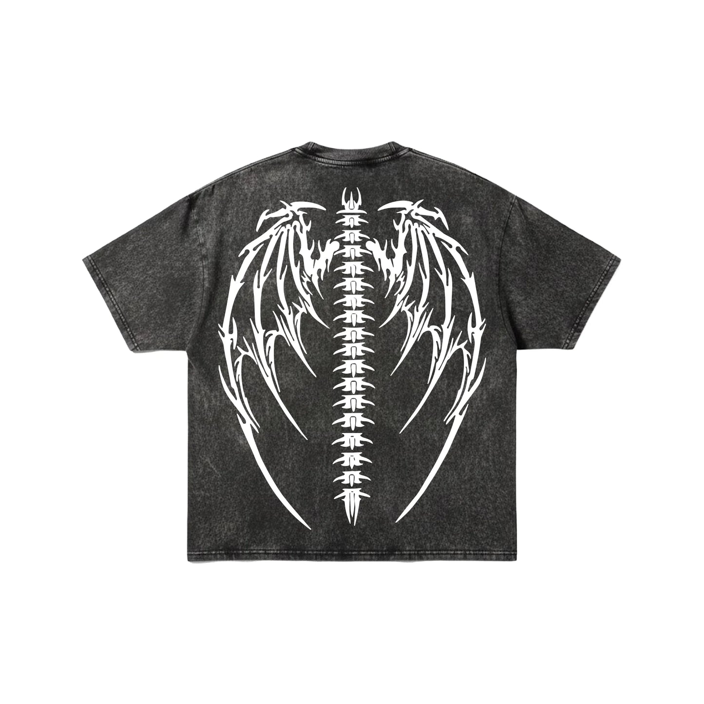 "Bad Influence" Acid Wash Oversized T-Shirt