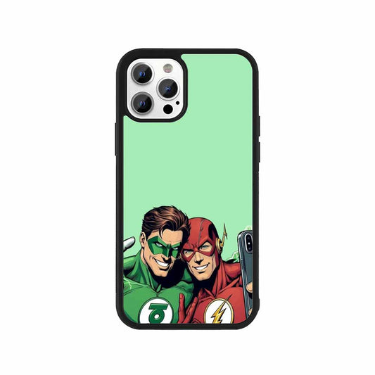 Green Lantern & Flash Selfie Case