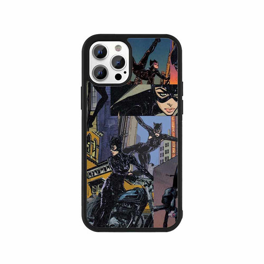 Catwoman Comic Montage Phone Case