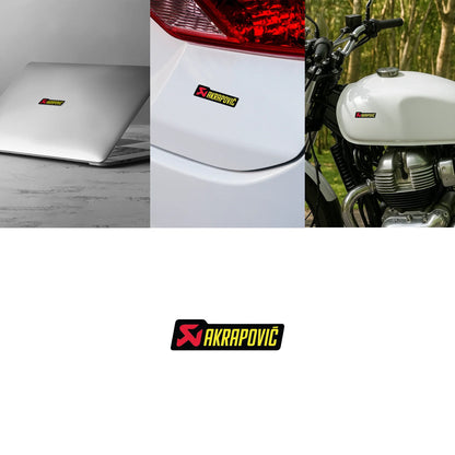 Akrapovi? Exhaust Logo Sticker