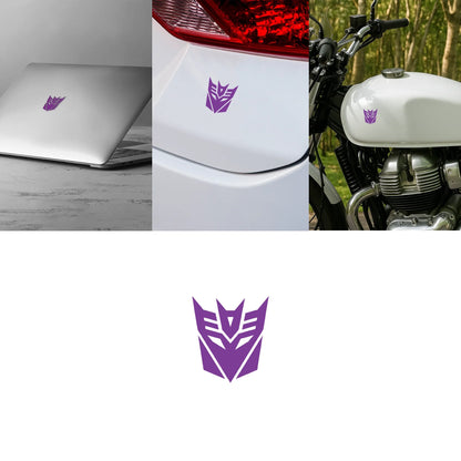 Decepticons Transformers Logo Sticker