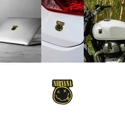 Nirvana Smiley Face Logo Sticker