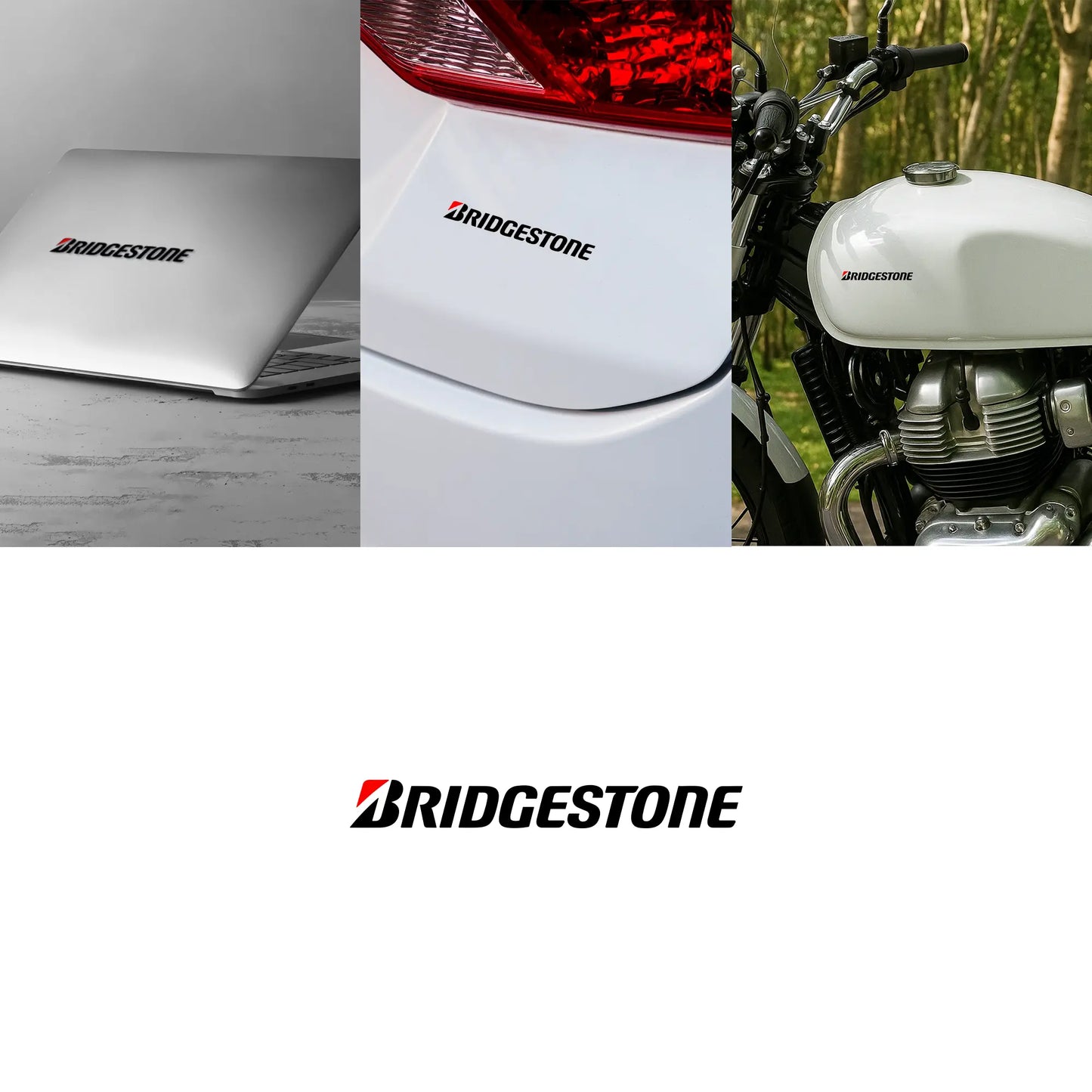 Bridgestone Logo Sticker – Premium Automotive Edition