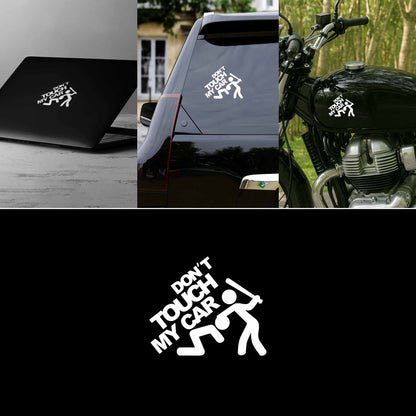 DON’T TOUCH MY CAR Sticker