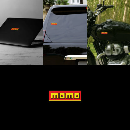 MOMO Italy Racing Logo Sticker