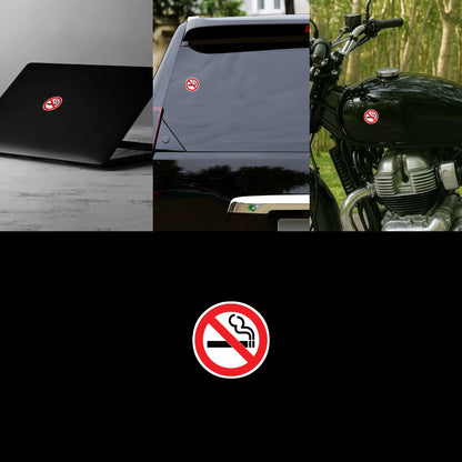No Smoking Symbol Sticker