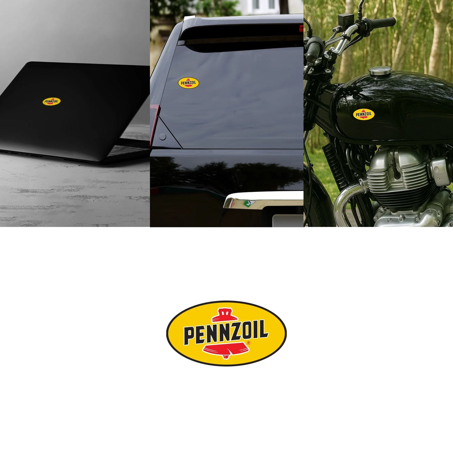 Pennzoil Motor Oil Logo Sticker