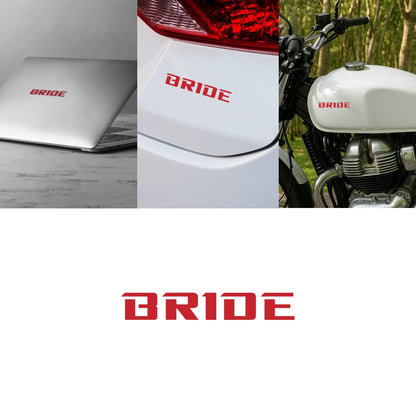 Bride Racing Logo Sticker