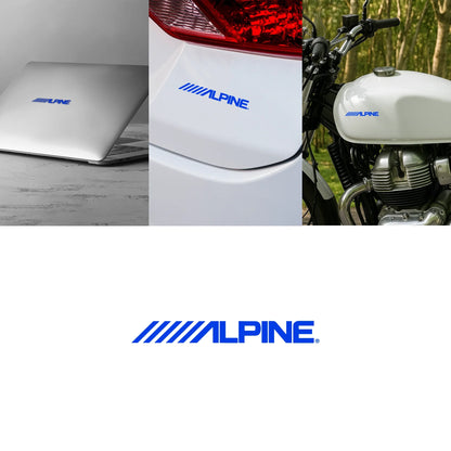 Alpine F1 Team Racing Logo Sticker