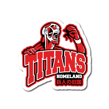 Titans Homeland (AoT) Sticker